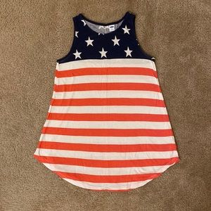 Patriotic Tank Top - Stars & Stripes